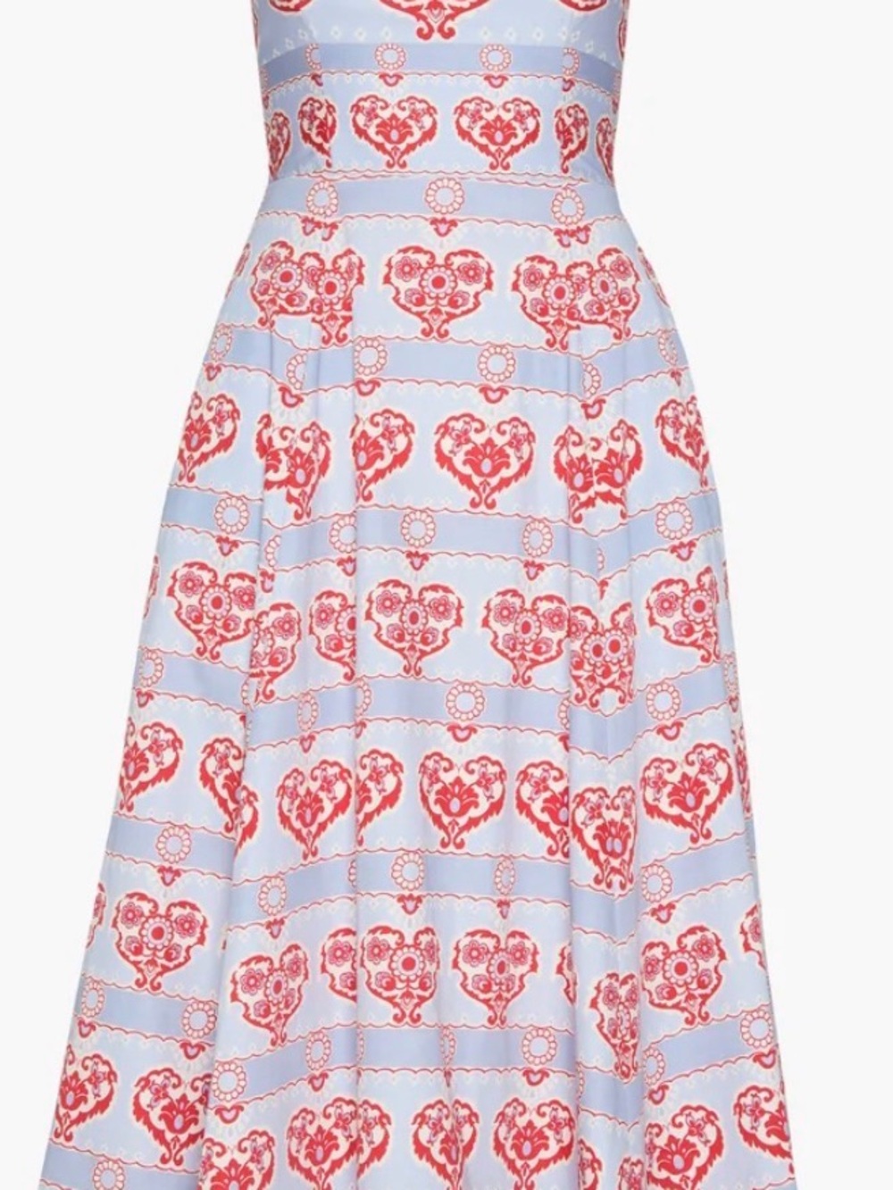 Hill House Poppy Damask Margot Dress NWT